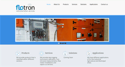 Desktop Screenshot of flotron.co.za