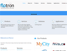 Tablet Screenshot of flotron.co.za